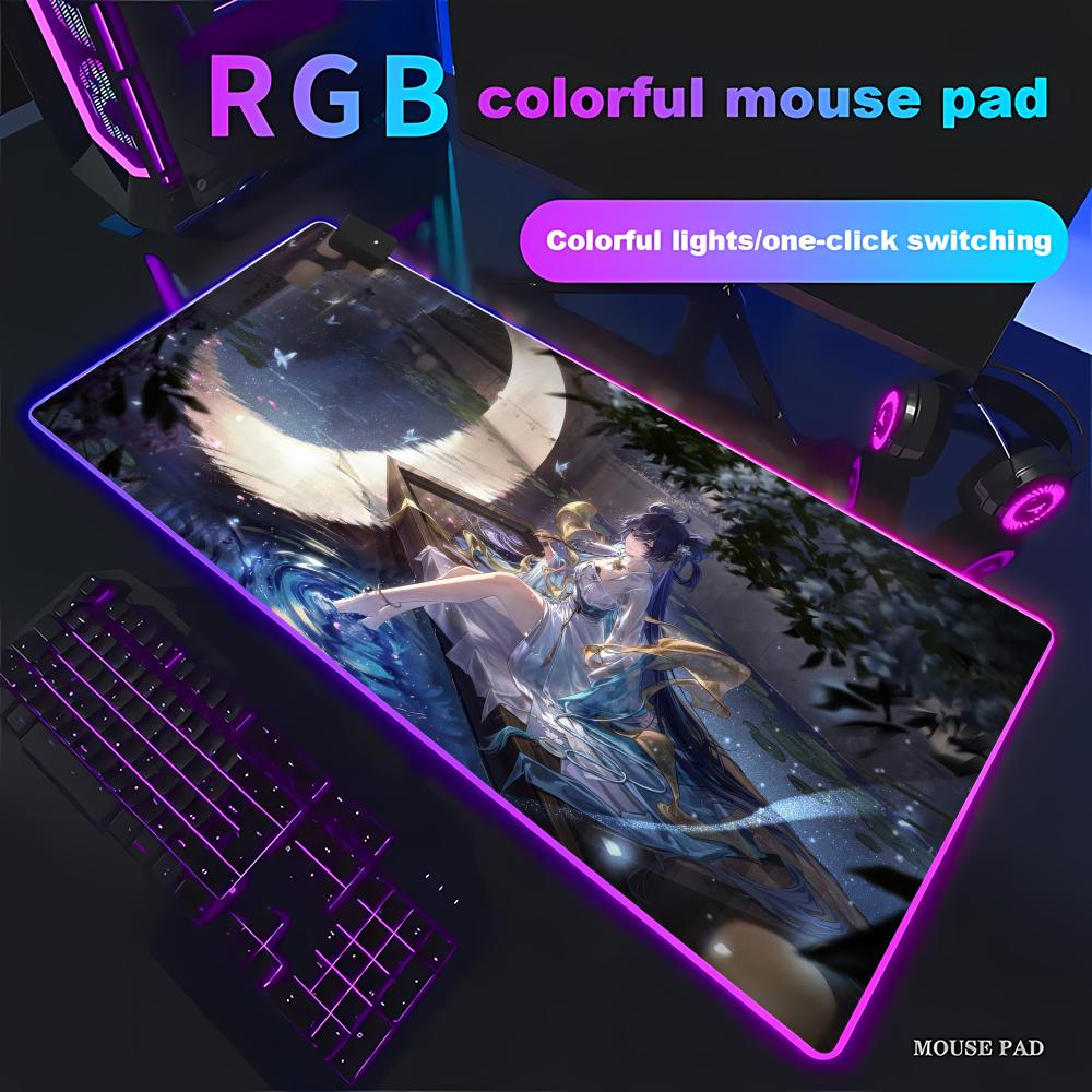 Rgb Mousepad - لوحة ماوس ألعاب XXL Iuno RGB