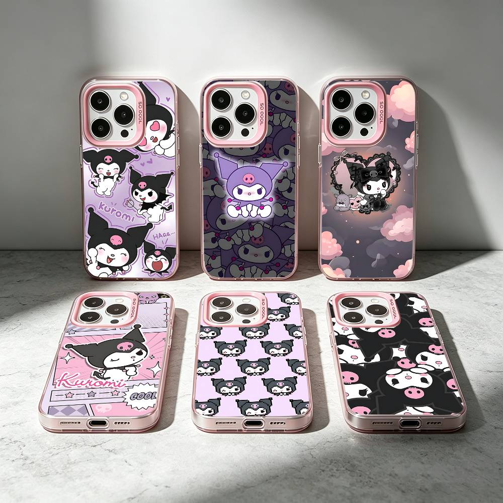 Pc Gaming Kuromi - جراب هاتف كرتوني بتصميم K-Kuromi-S Kawaii