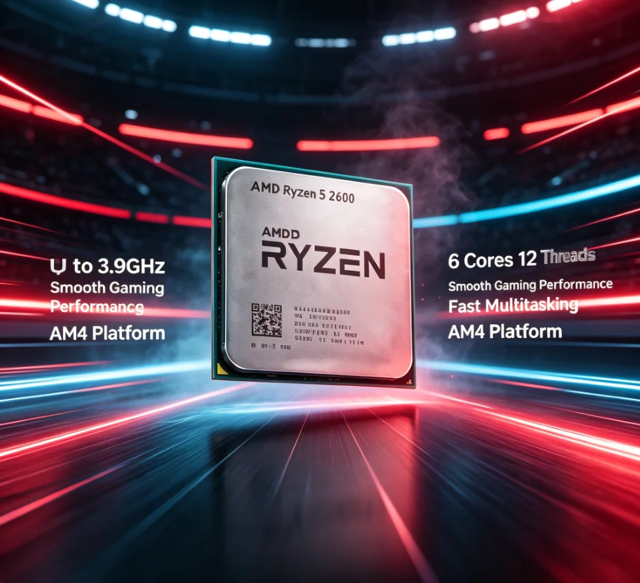 Pc Gaming Entry - معالج AMD R5 2600 Ryzen 5