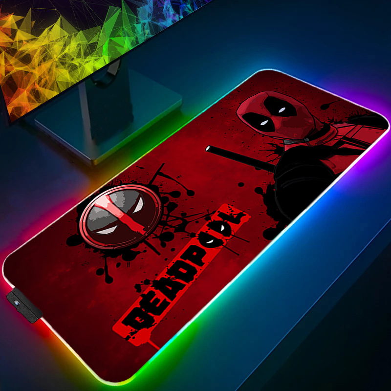 Rgb Mousepad - لوحة ماوس LED للألعاب بإضاءة خلفية