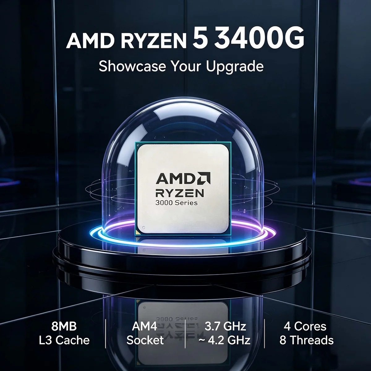 Pc Gaming Ryzen 5 - معالج AMD Ryzen 5 3400G R5
