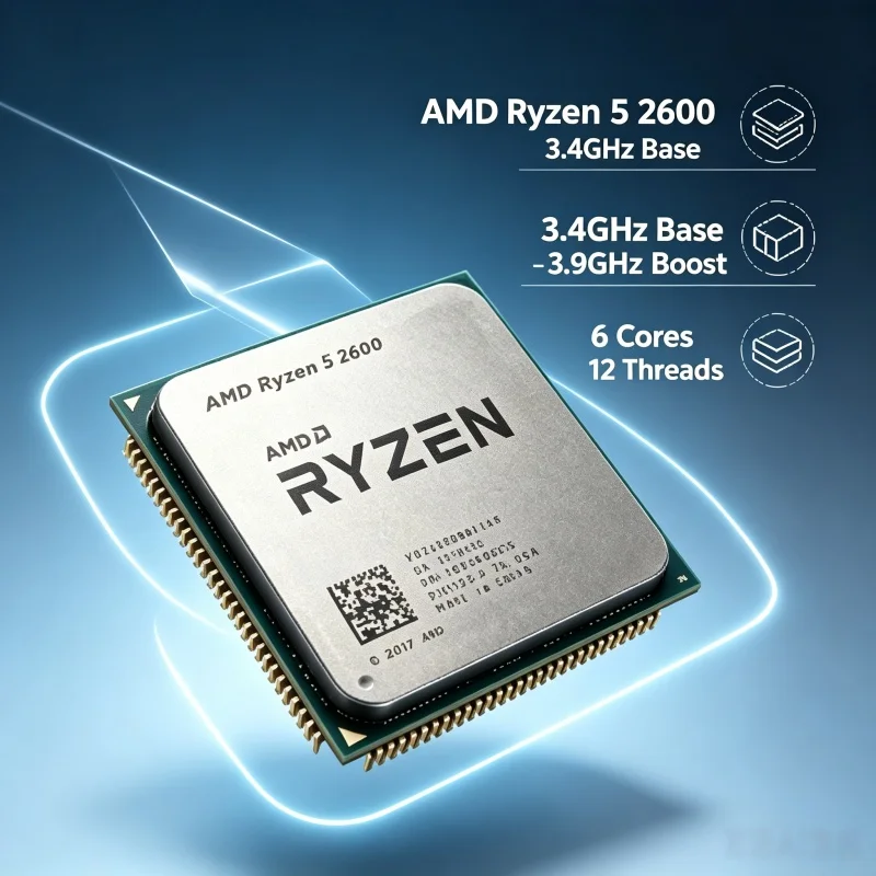 Pc Gaming Entry - معالج عالمي بمنفذ AM4 من نوع