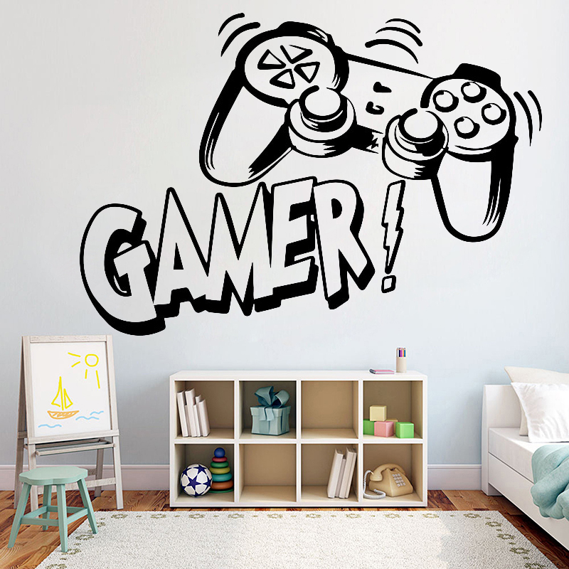Pc Gaming Quotes - الجدار ملصق للأطفال غرفة لعبة فيديو