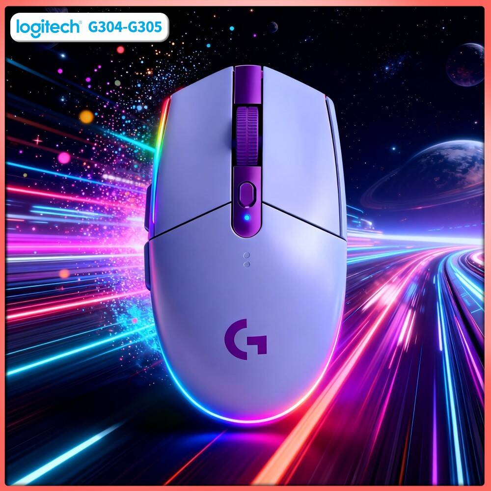 Pc Gaming Logitech - ماوس ألعاب G305 عالي الدقة، مستشعر
