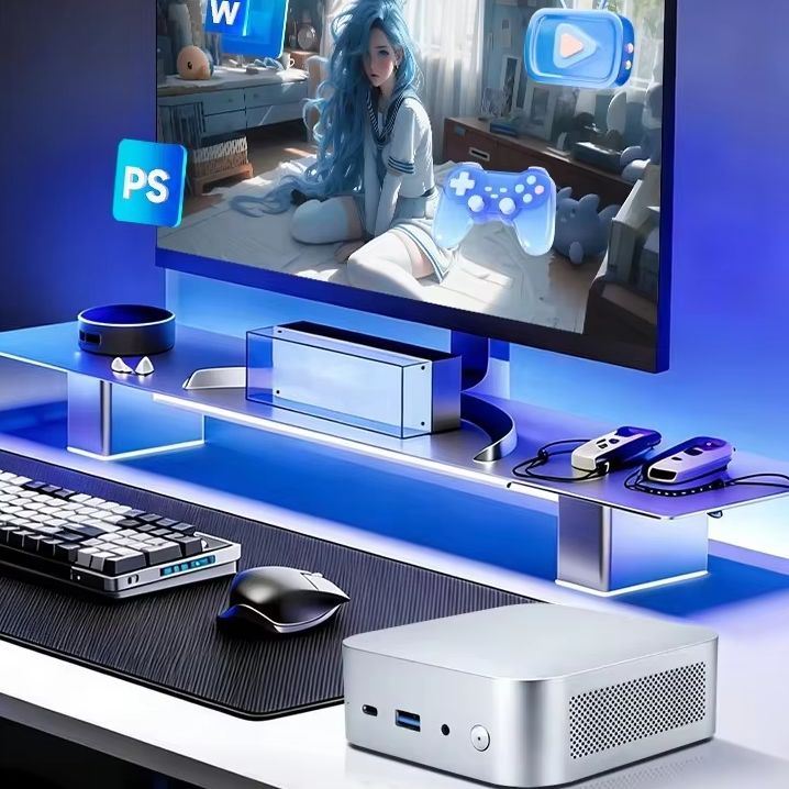 Pc Gaming Ryzen 5 - كمبيوتر محمول صغير للألعاب من توبتون،
