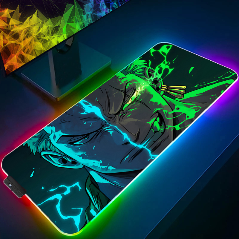 Rgb Mousepad - قطعة واحدة زورو ماوس الوسادة RGB
