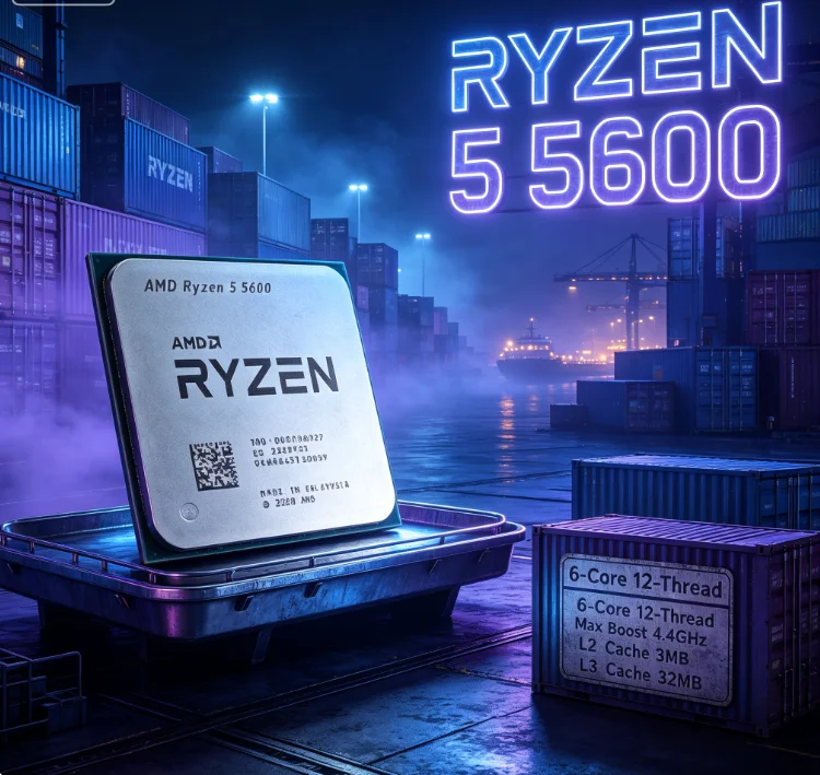 Pc Gaming Entry - معالج Ryzen 5 5600 بـ 6