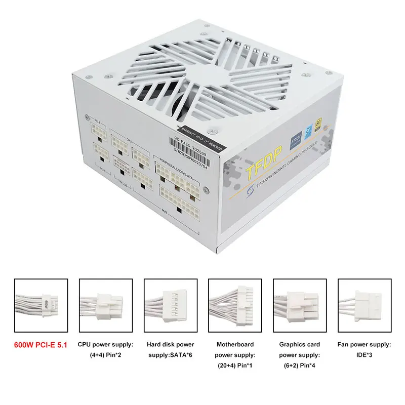 Atx Power Supply - أبيض 750 واط 850 واط 1000
