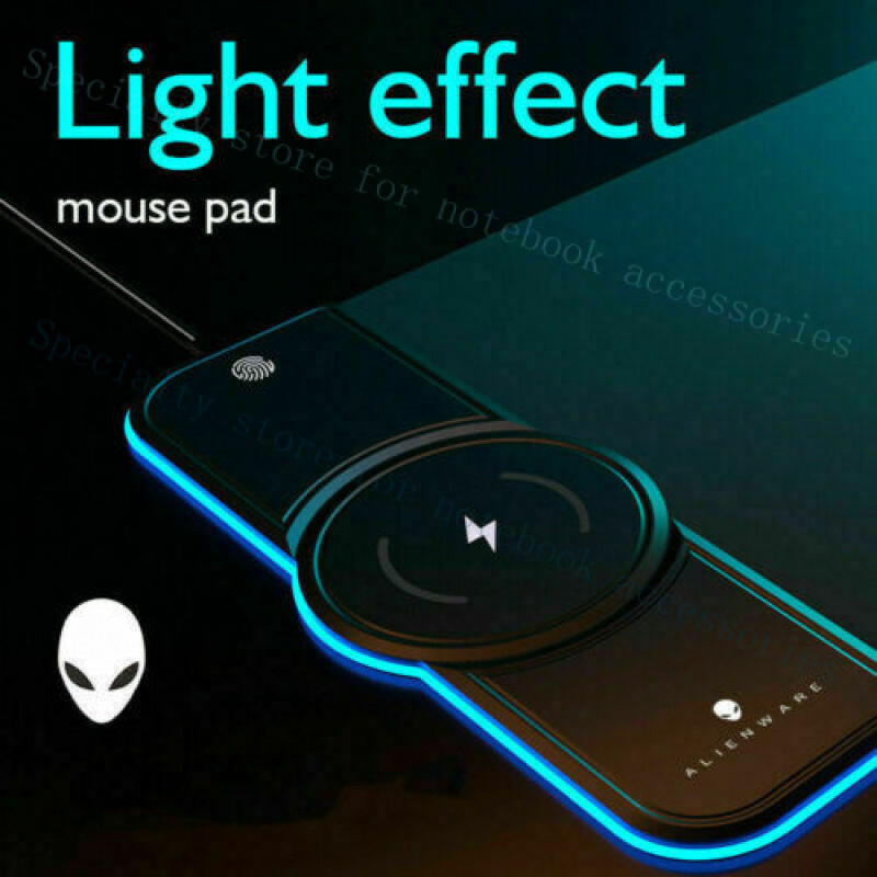 Rgb Mousepad - A + Alienware 15W Qi شحن