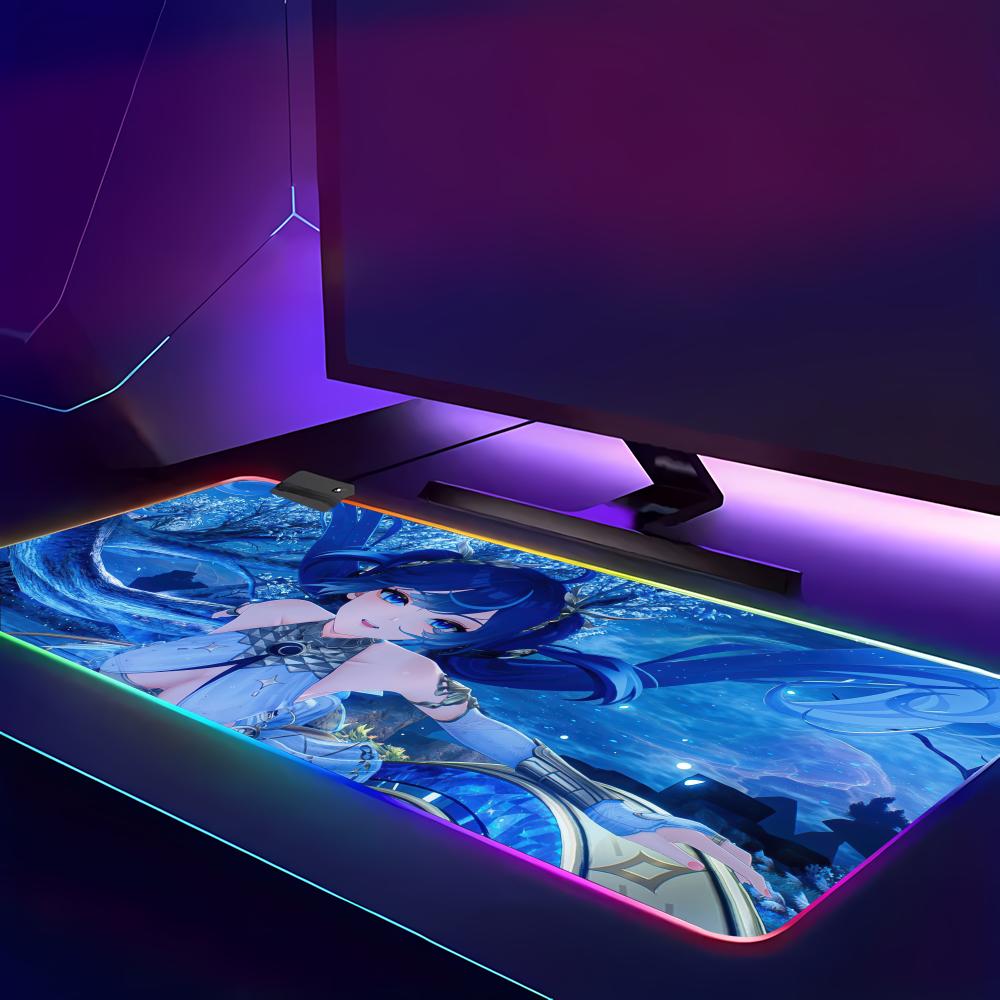 لوحة ماوس ألعاب XXL Iuno RGB - - مراجعة Rgb Mousepad وسعره