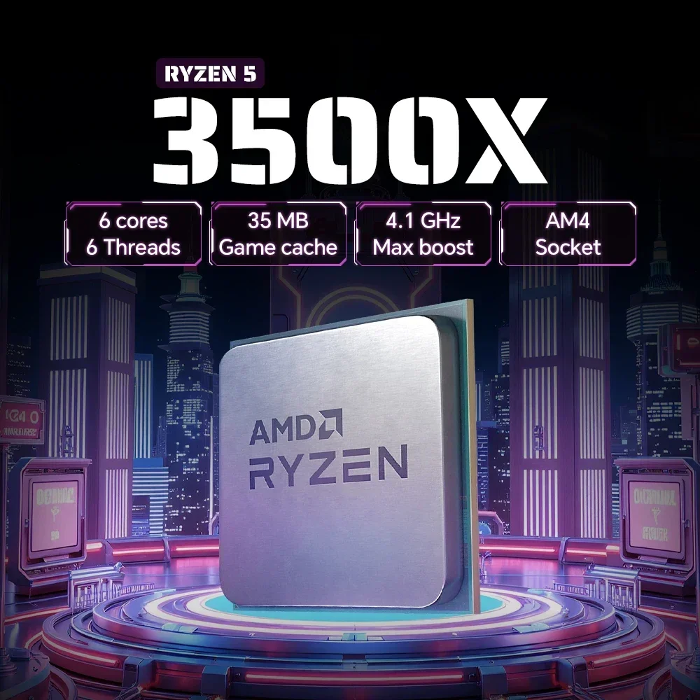 معالج AMD Ryzen 5 3500X R5 350 - مراجعة Pc Gaming Entry وسعره