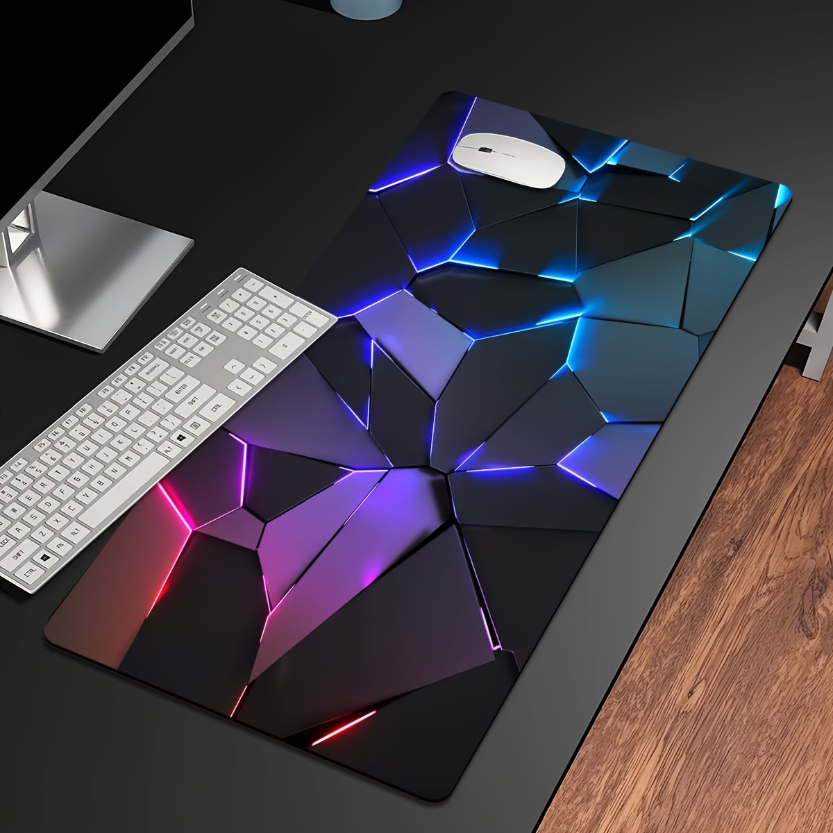 خط الهندسة RGB ماوس الوسادة كب - مراجعة Rgb Mousepad وسعره