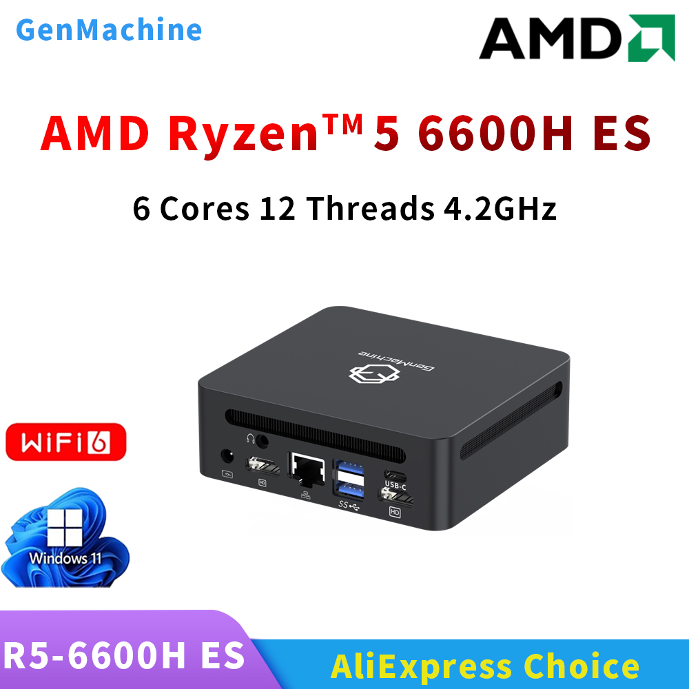 GenMachine Ryzen 5 6600H ES 3. - مراجعة Pc Gaming Ryzen 5 وسعره