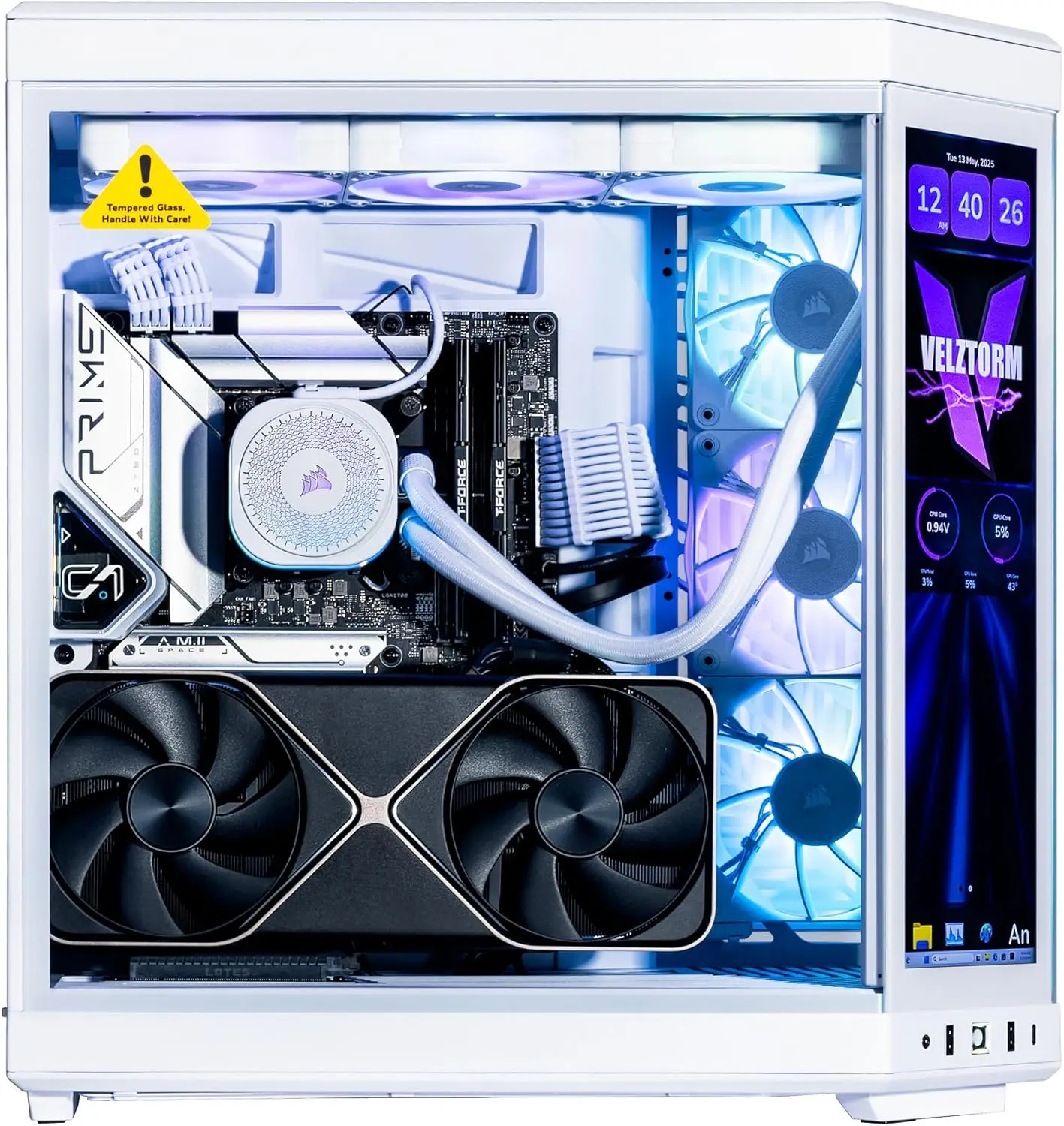 كمبيوتر ألعاب مكتبي مخصص من في - مراجعة Pc Gaming Y70 وسعره