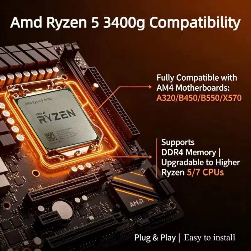 معالج AMD Ryzen 5 3400G R5 340 - مراجعة Pc Gaming Ryzen 5 وسعره