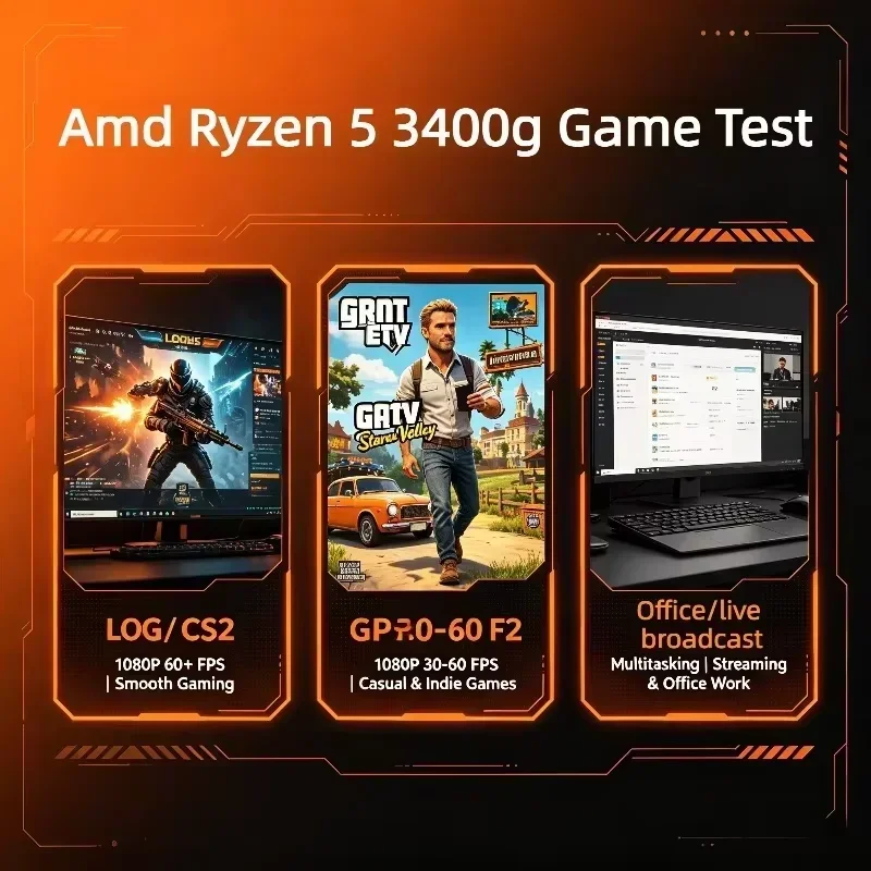 معالج AMD Ryzen 5 3400G R5 340 - مراجعة Pc Gaming Ryzen 5 وسعره