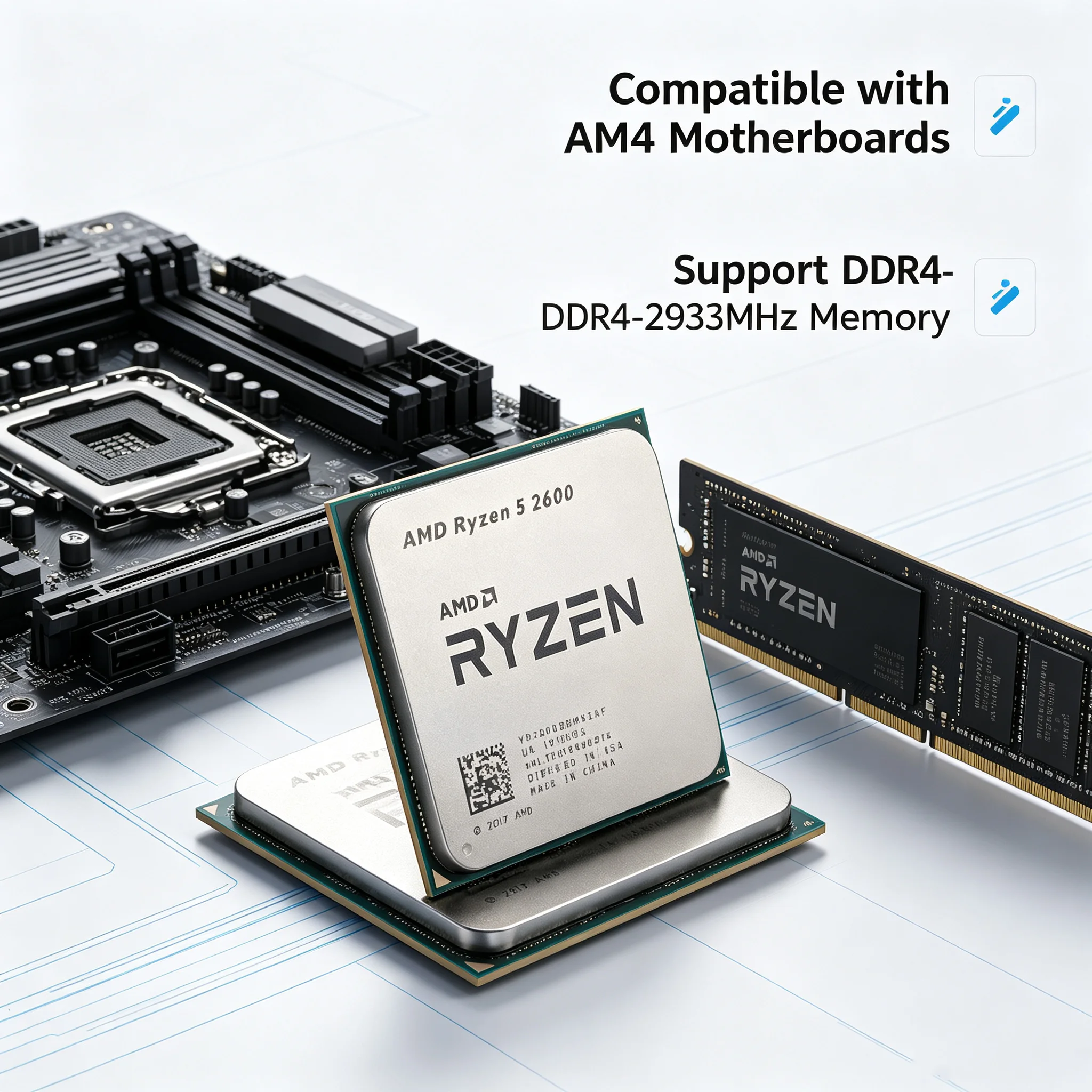معالج عالمي بمنفذ AM4 من نوع R - مراجعة Pc Gaming Entry وسعره