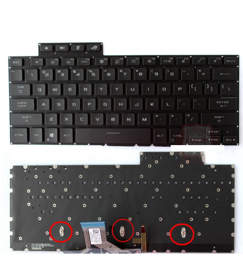 New US Backlit Keyboard for AS - مراجعة Pc Gaming Asus وسعره