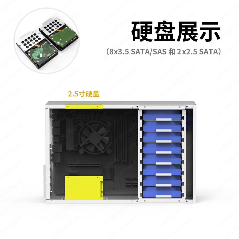 B8 هيكل NAS ذو 8 أوضاع ATX مزو - مراجعة Atx Power Supply وسعره