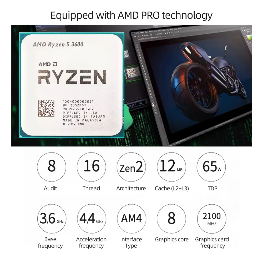 معالج سطح المكتب AMD Ryzen 5 3 - مراجعة Pc Gaming Ryzen 5 وسعره