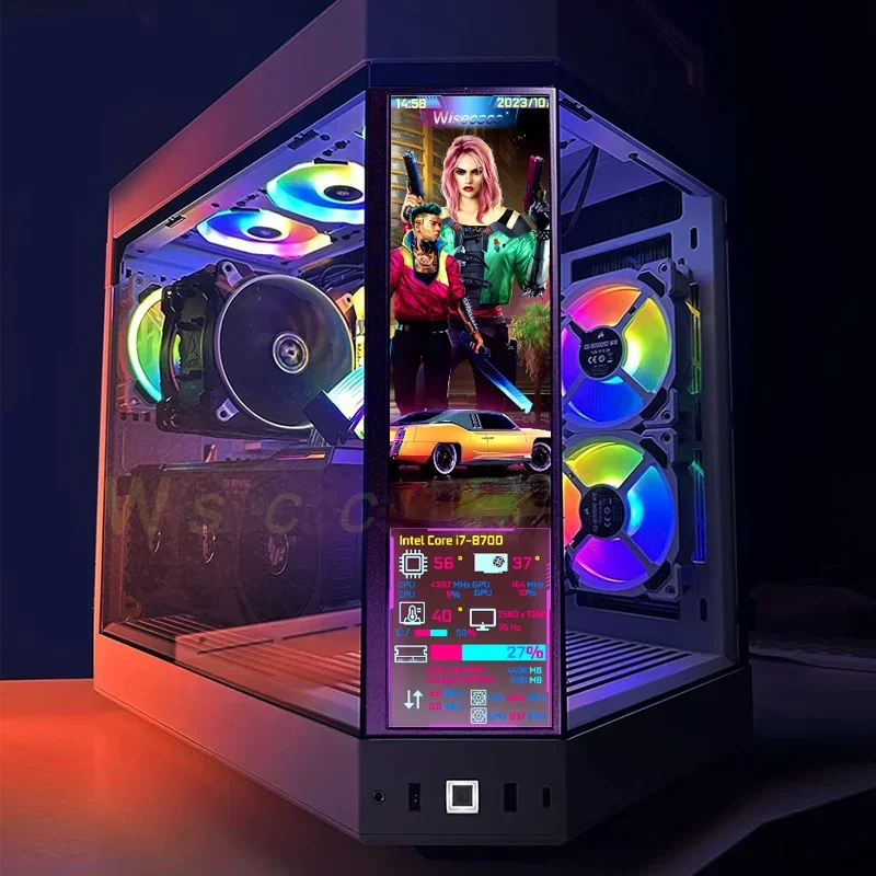 Wisecoco 12.6 بوصة 1920*515 شا - مراجعة Pc Gaming Y60 وسعره