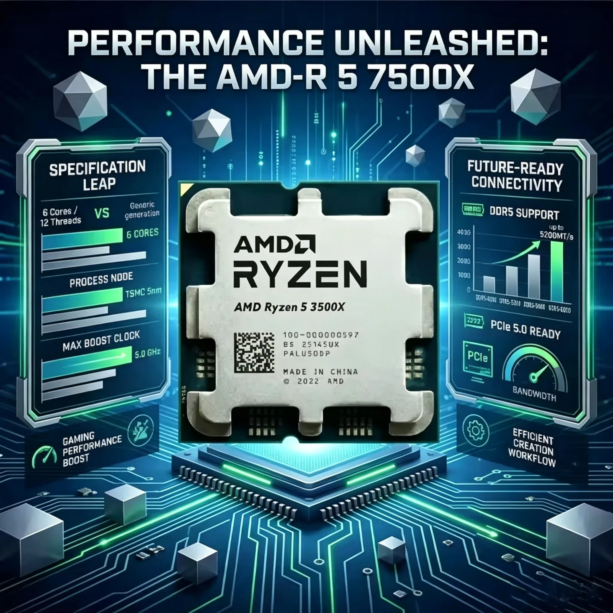 معالج AMD Ryzen 5 3500X R5 350 - مراجعة Pc Gaming Ryzen 5 وسعره