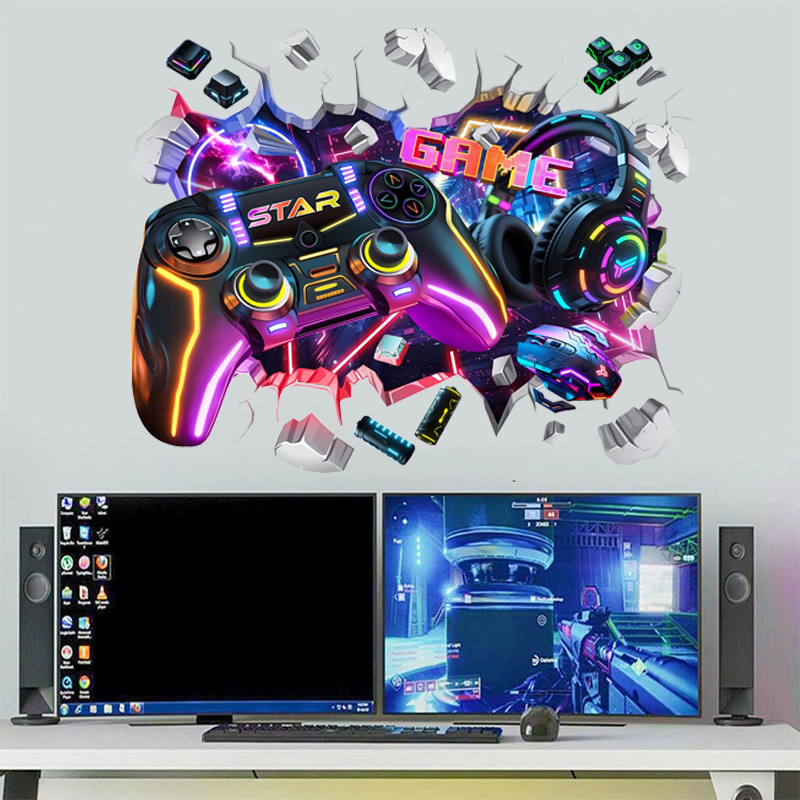 ملصقات فينيل جدارية كبيرة بتصم - مراجعة Pc Gaming Quotes وسعره
