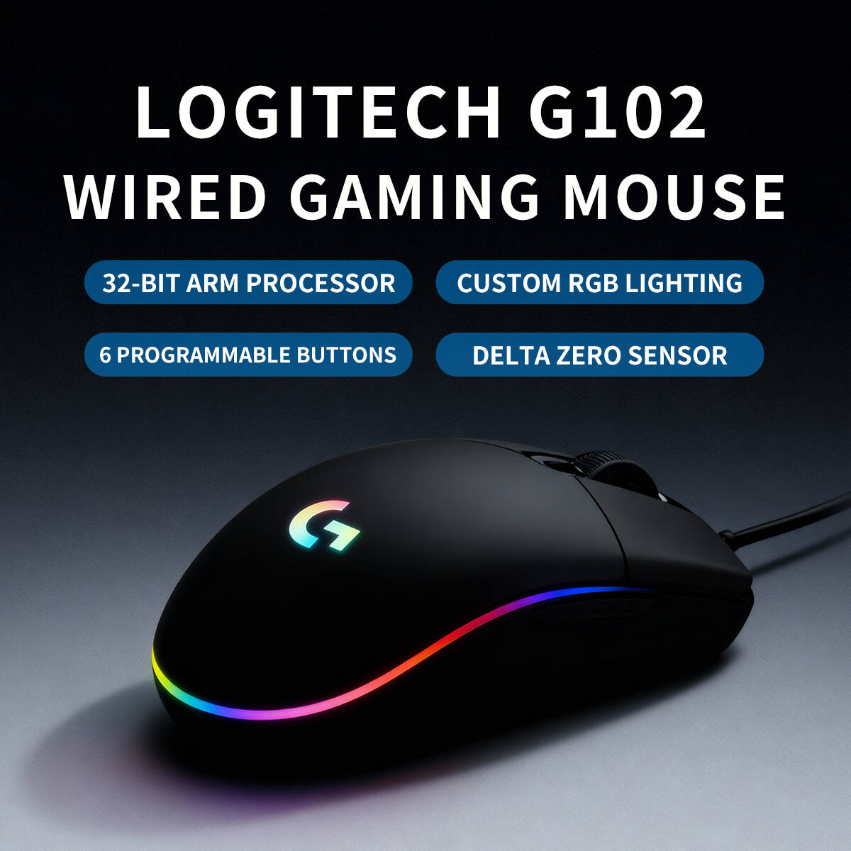 ماوس ألعاب لوجيتك G203 سلكي بإ - مراجعة Pc Gaming Logitech وسعره