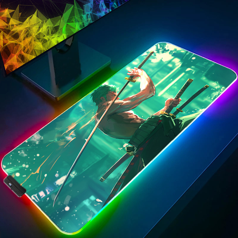 قطعة واحدة زورو ماوس الوسادة R - مراجعة Rgb Mousepad وسعره