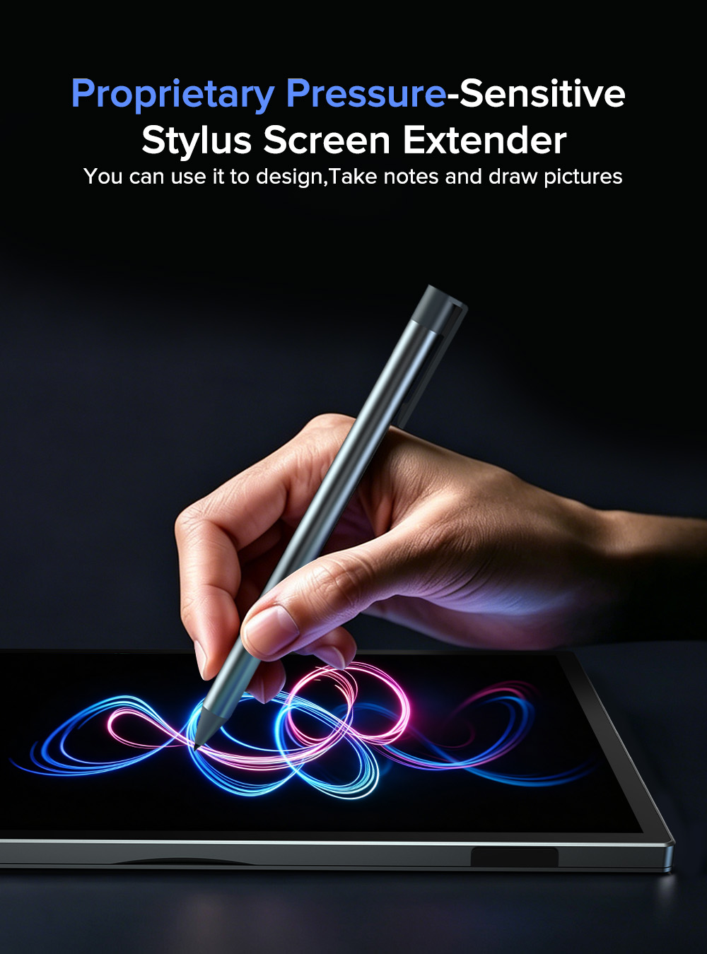 شاشة UPERFECT Touch المحمولة م - مراجعة Pc Gaming Y60 وسعره