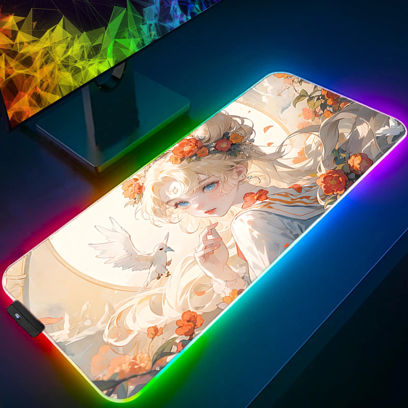 لوحة ماوس كبيرة RGB للألعاب مع - مراجعة Rgb Mousepad وسعره