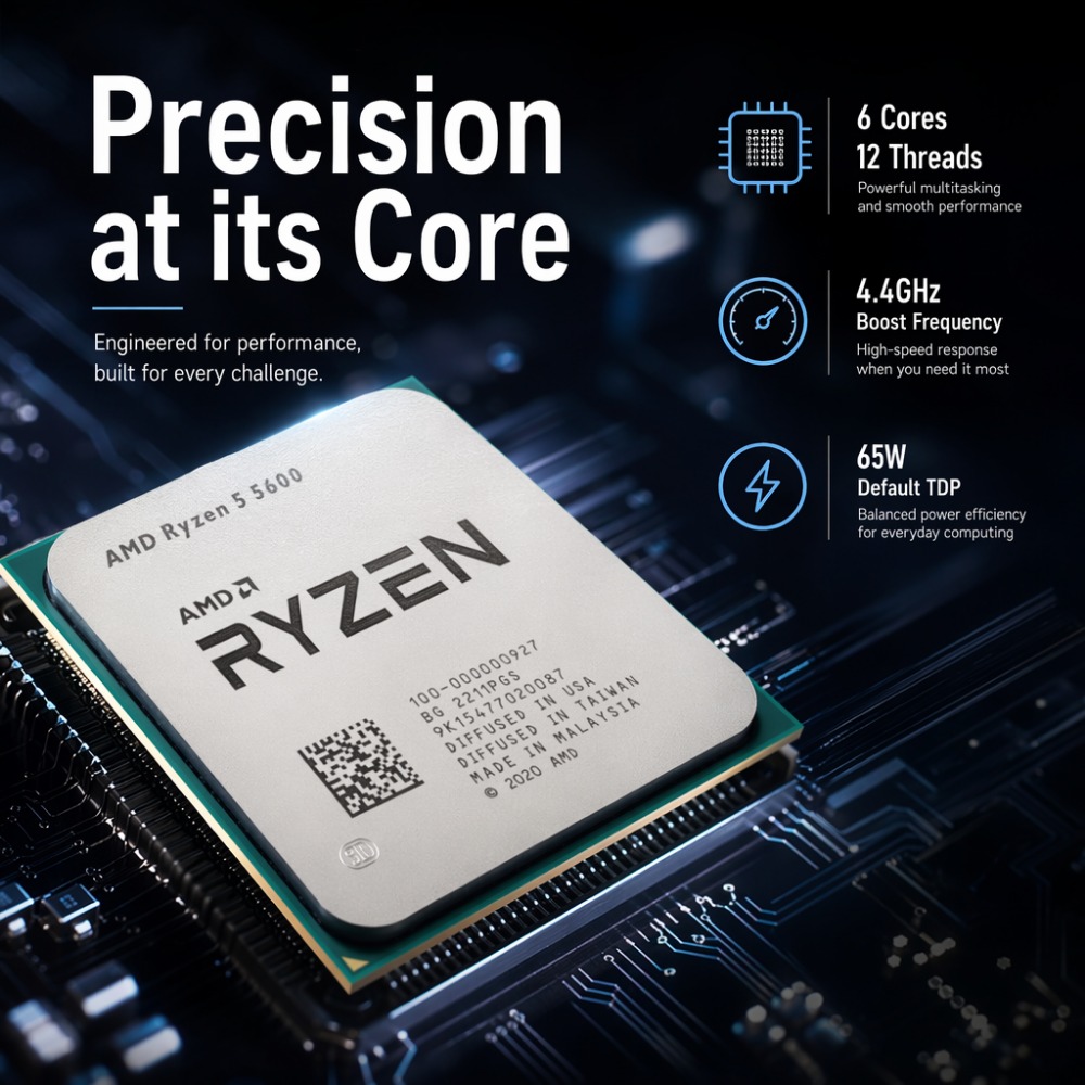 معالج Ryzen 5 5600 R5 5600 بتر - مراجعة Pc Gaming Ryzen 5 وسعره