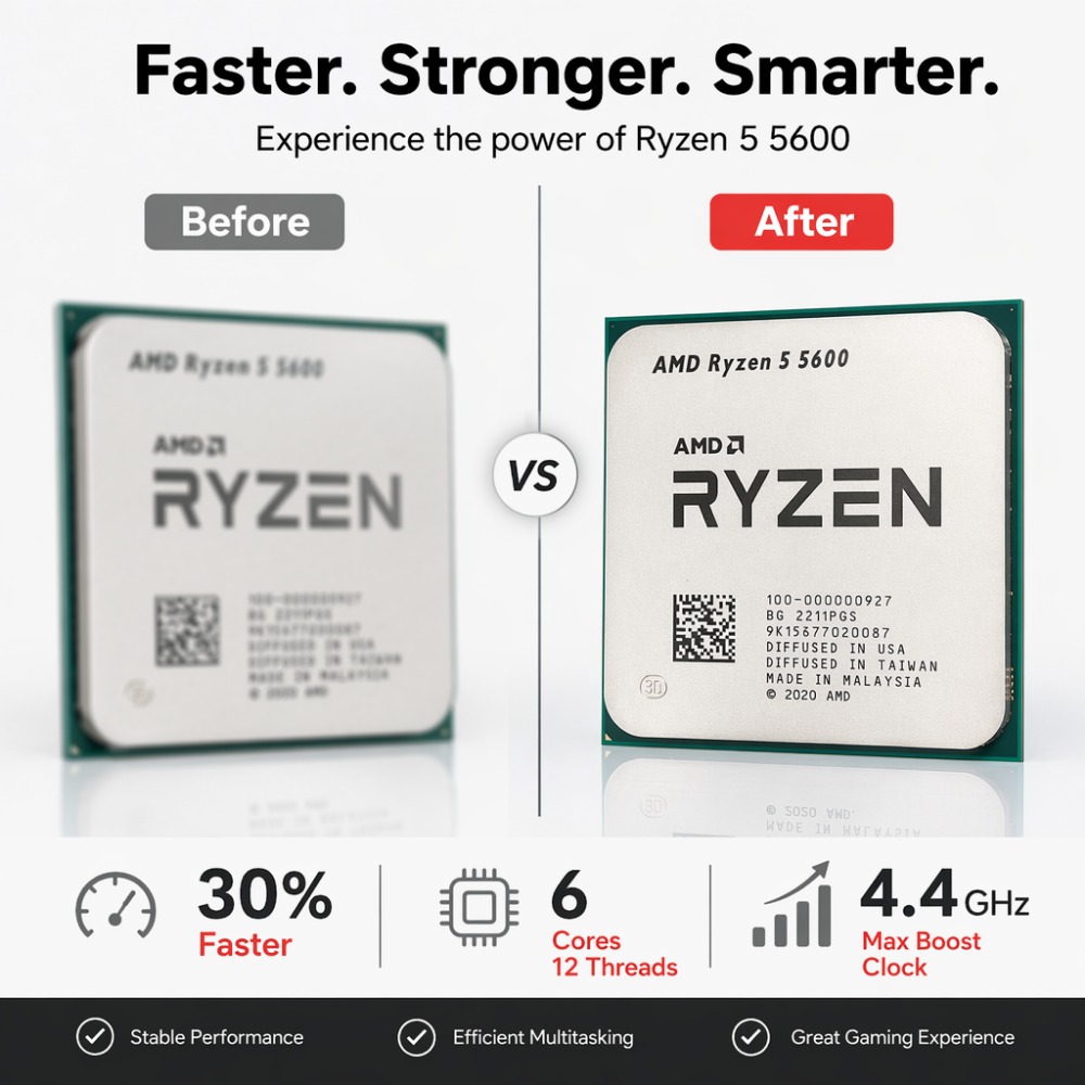 معالج Ryzen 5 5600 R5 5600 بتر - مراجعة Pc Gaming Ryzen 5 وسعره