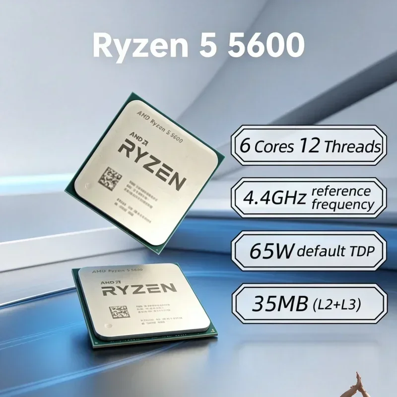 معالج Ryzen 5 5600 بـ 6 نواة و - مراجعة Pc Gaming Entry وسعره
