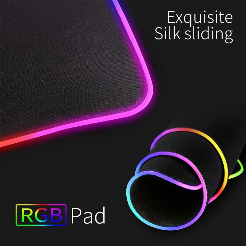 لوحة ماوس للألعاب بإضاءة LED م - مراجعة Rgb Mousepad وسعره