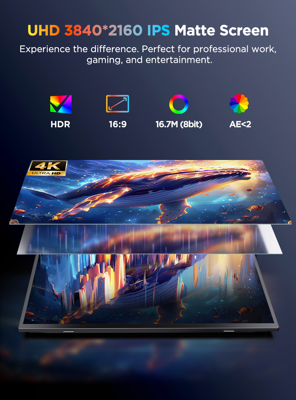 شاشة محمولة تعمل باللمس بدقة 4 - مراجعة Pc Gaming Y60 وسعره