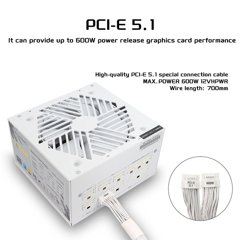 أبيض 750 واط 850 واط 1000 واط  - مراجعة Atx Power Supply وسعره