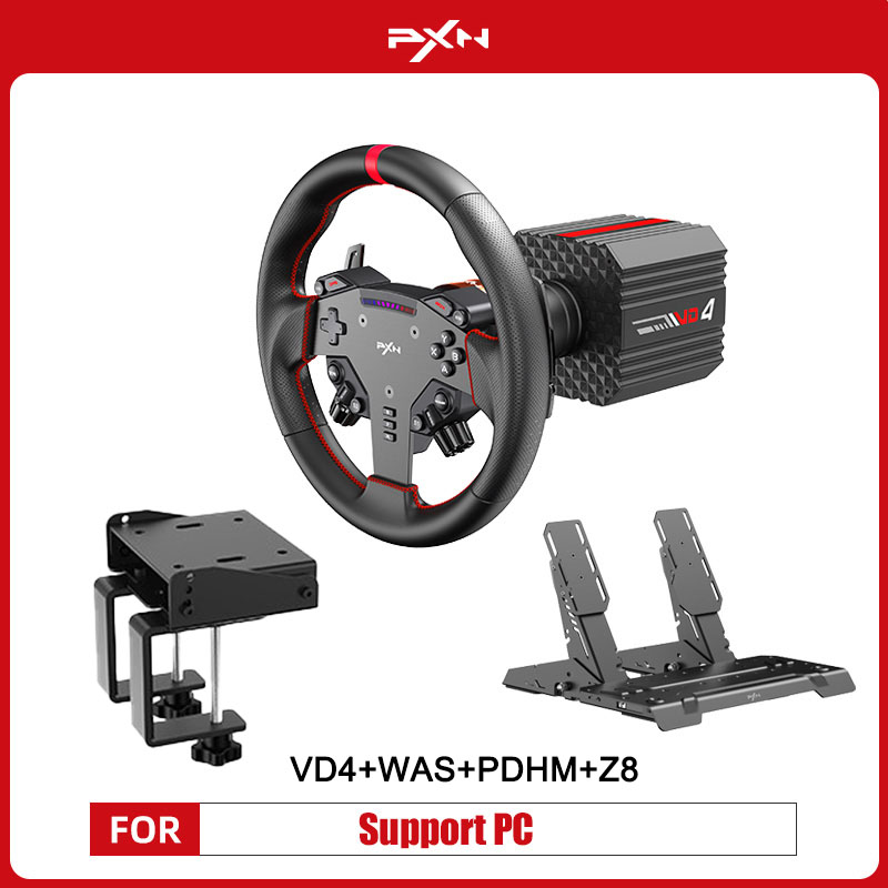 عجلة قيادة ألعاب PXN V4D Bundl - مراجعة Pc Gaming Entry وسعره