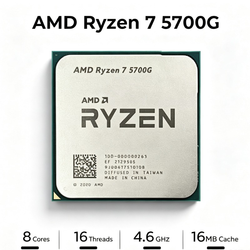 معالج سطح المكتب AMD R7 5700G  - مراجعة Pc Gaming Entry وسعره