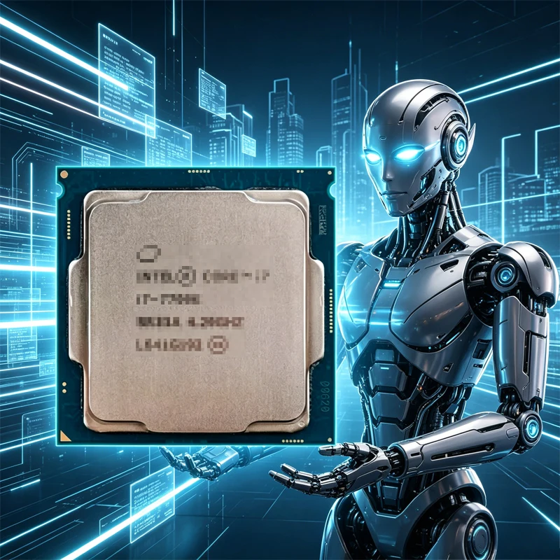 معالج إنتل كور i7 7700K رباعي  - مراجعة Intel Cpu Core I7 وسعره