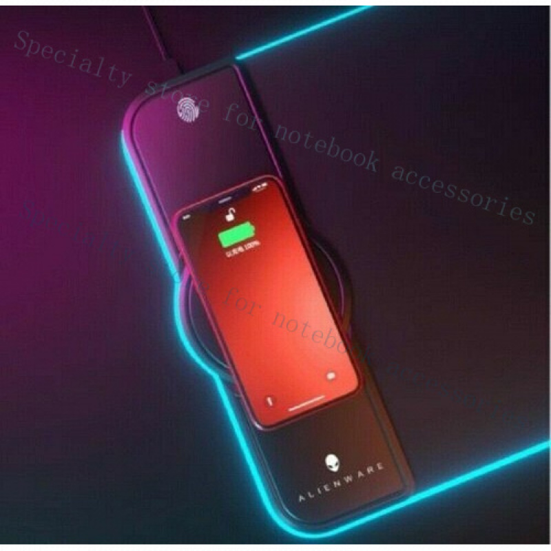 A + Alienware 15W Qi شحن لاسلك - مراجعة Rgb Mousepad وسعره