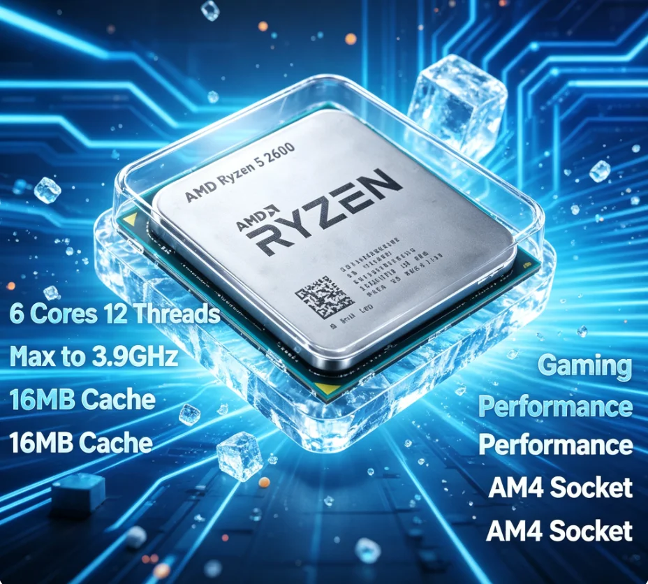 معالج AMD R5 2600 Ryzen 5 2600 - مراجعة Pc Gaming Entry وسعره