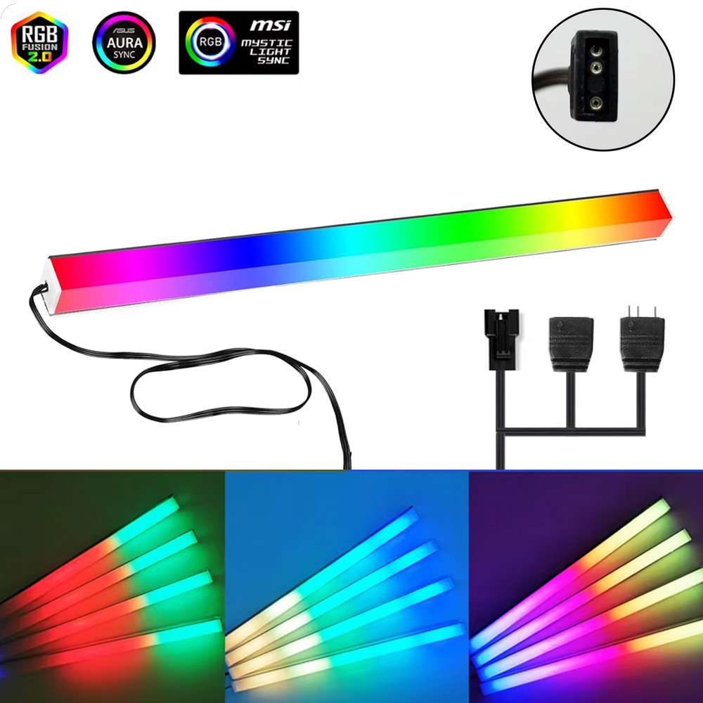 شريط إضاءة LED مغناطيسي قابل ل - مراجعة Pc Gaming Asus وسعره