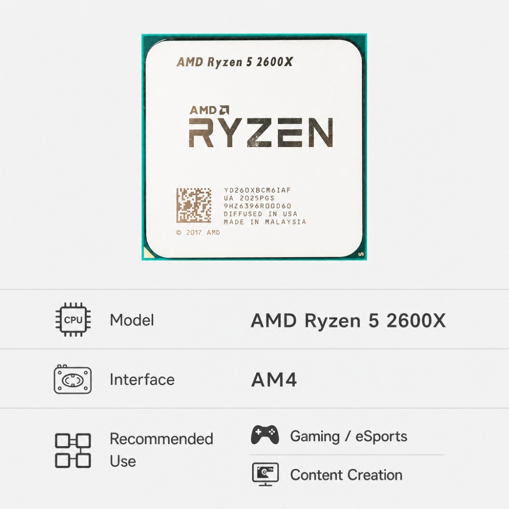 معالج سطح المكتب الجديد AMD Ry - مراجعة Pc Gaming Ryzen 5 وسعره