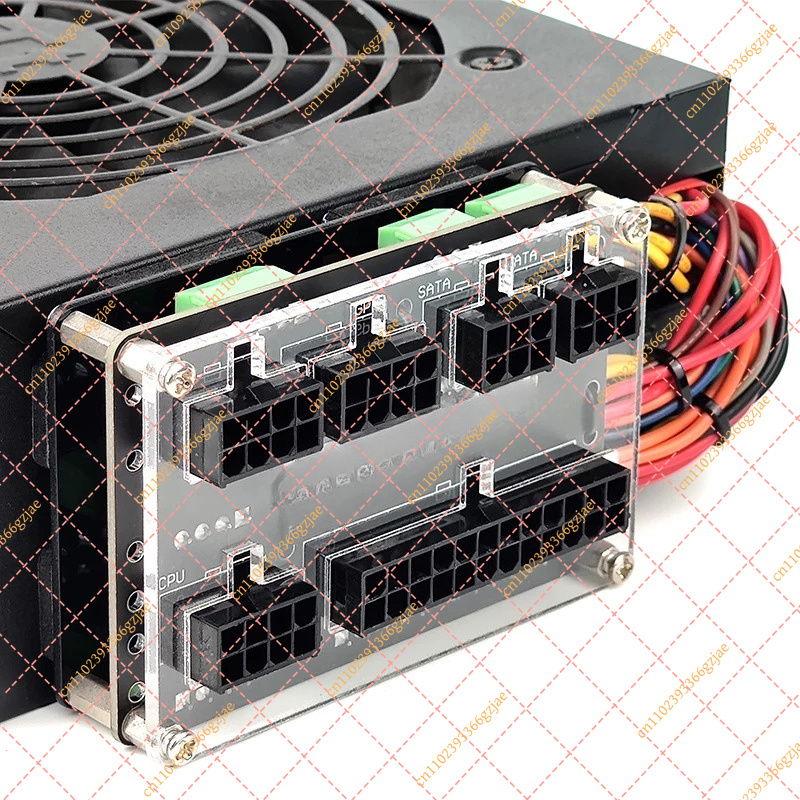 طقم كابل توصيل قصير معدّل قابل - مراجعة Atx Power Supply وسعره