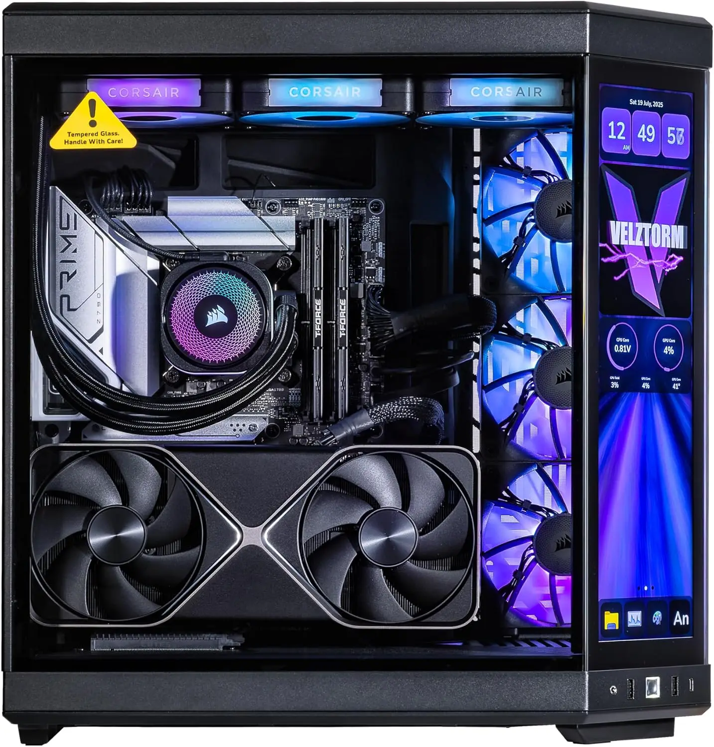 كمبيوتر ألعاب مكتبي مخصص من في - مراجعة Pc Gaming Y70 وسعره