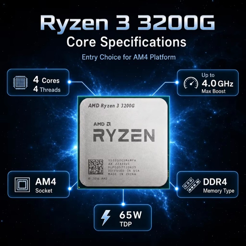 معالج سطح المكتب للمبتدئين APU - مراجعة Pc Gaming Entry وسعره