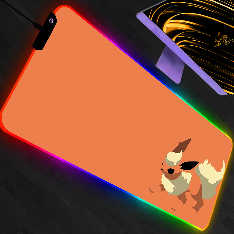 لوحة ماوس LED بتصميم بوكيمون ب - مراجعة Rgb Mousepad وسعره